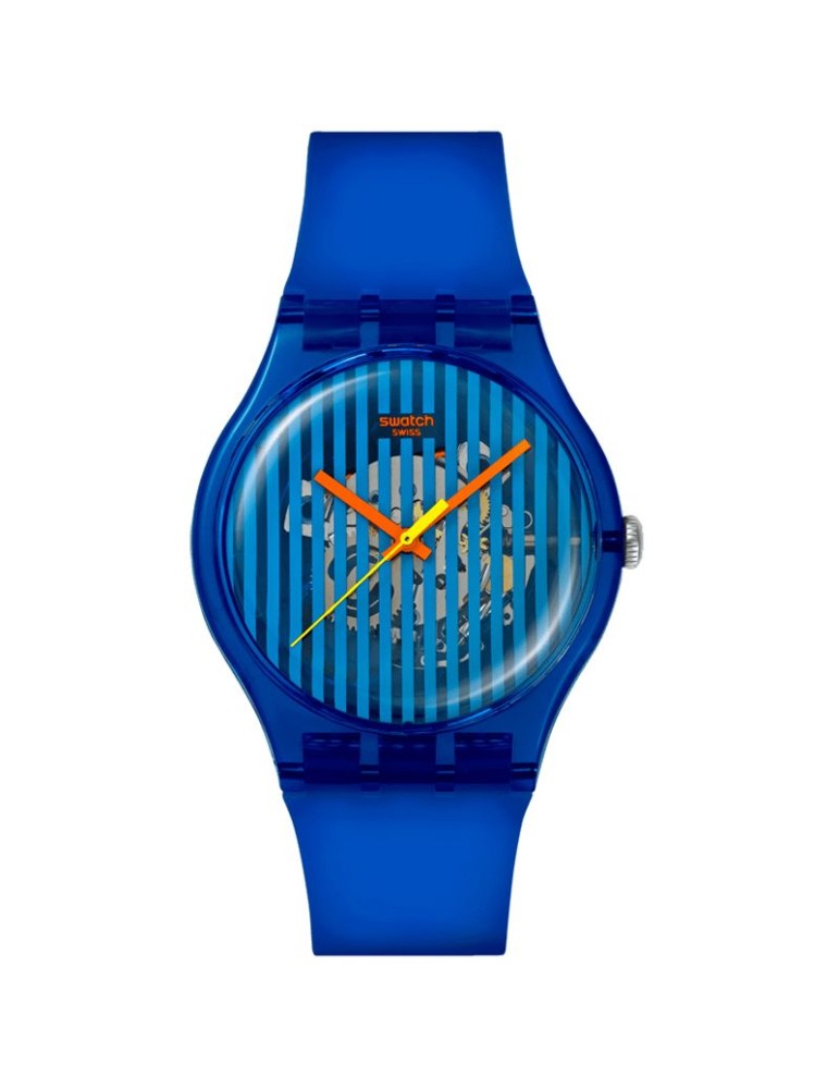 Swatch Watch - Brillantly Blue - Only Time - 41mm - Blue - SO29S102