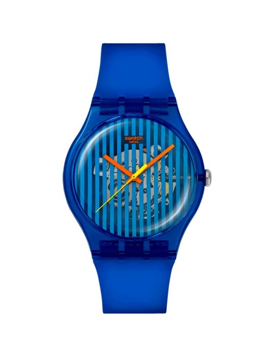 Swatch Watch - Brillantly Blue - Only Time - 41mm - Blue - SO29S102