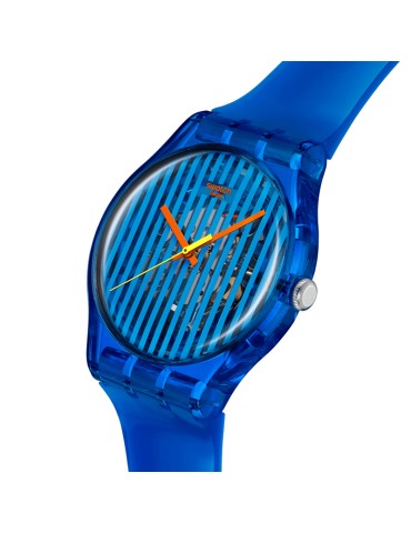 Orologio Swatch - Brillantly Blue - Solo Tempo - 41mm - Blu - SO29S102 2