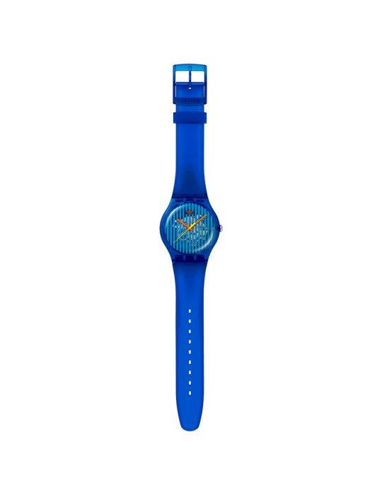 Swatch Watch - Brillantly Blue - Only Time - 41mm - Blue - SO29S102