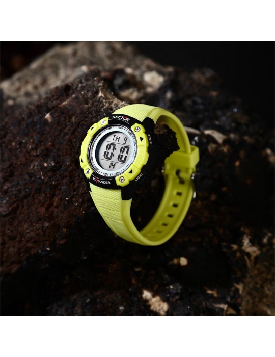 Orologio Sector - Digitale - Multifunzione - 37mm - Lime - R3251312003
