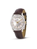 Philip Watch Men's Watch - Sunray Automatic 39mm Silver Gold - 0