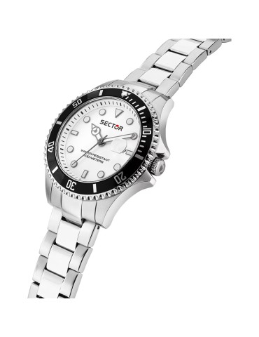 Sector Watch - 230 - Time and Date - Silver - 43mm - Black - R3253161064 2
