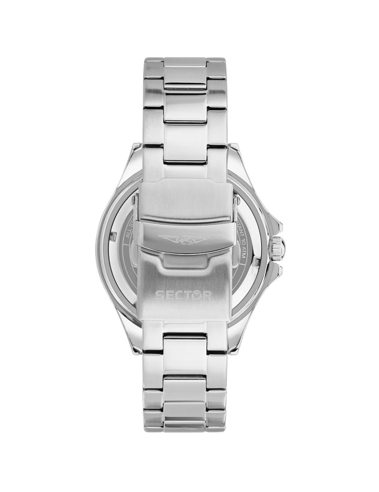 Orologio Sector - 230 - Tempo e Data - Silver - 43mm -Nero-R3253161064