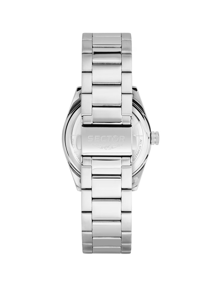 Sector Watch - 240 - Time and Date - Silver - 37mm - Black-R3253240027