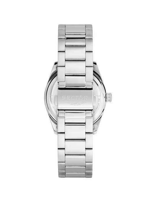 Sector Watch - 240 - Time and Date - Silver - 37mm - Blue-R3253240028