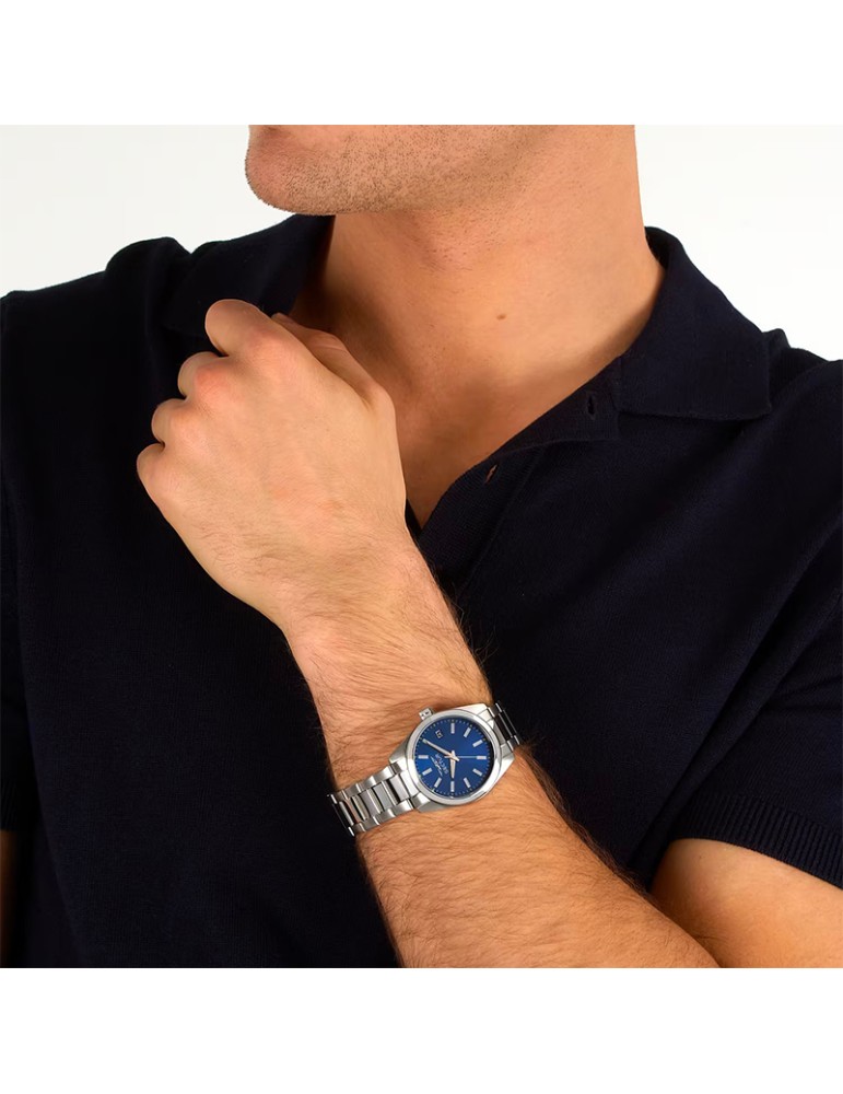 Sector Watch - 240 - Time and Date - Silver - 37mm - Blue-R3253240028