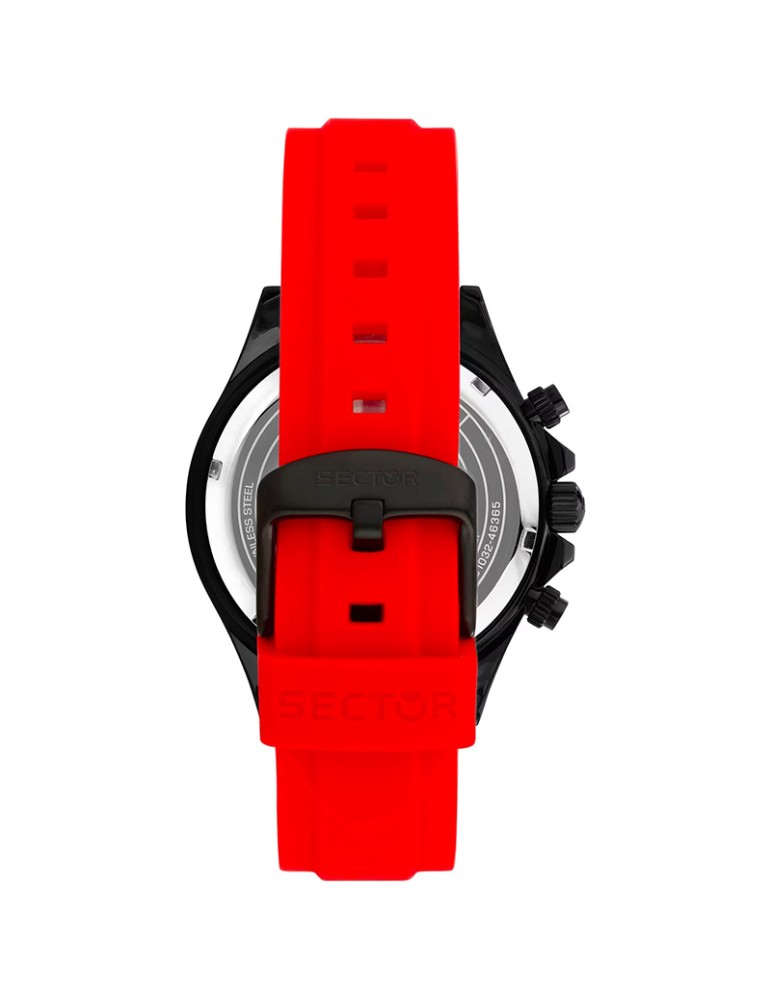 Sector Watch - 230 - Chronograph - Red - 43mm - Black - R3271661032