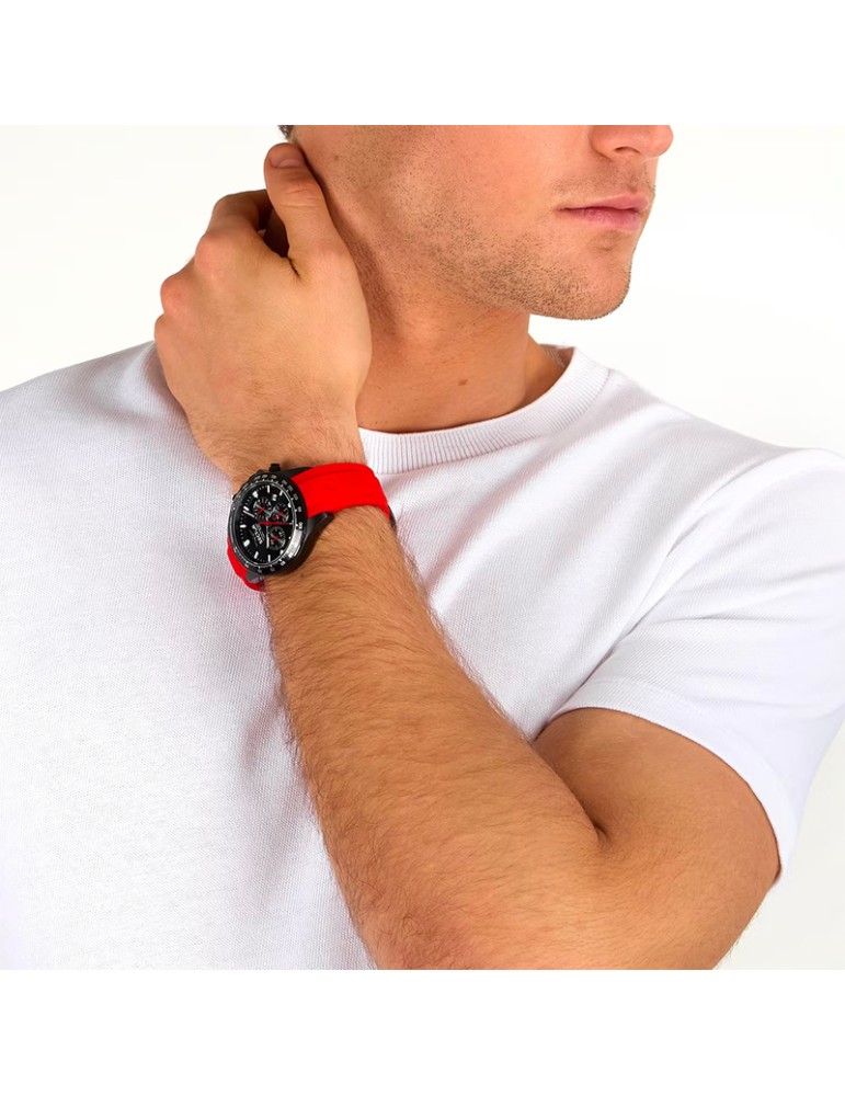 Sector Watch - 230 - Chronograph - Red - 43mm - Black - R3271661032