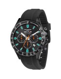 Orologio Sector - 230 Cronografo 43mm Nero con Indici Turchesi - 0