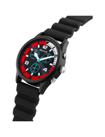 Sector Watch - Black - 43mm - White and Red Detail - R3271718001 2