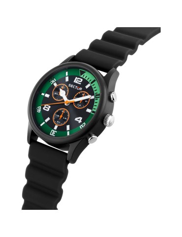 Orologio Sector - Cronografo - Nero - 43mm-Dettaglio Verde-R3271718002 2