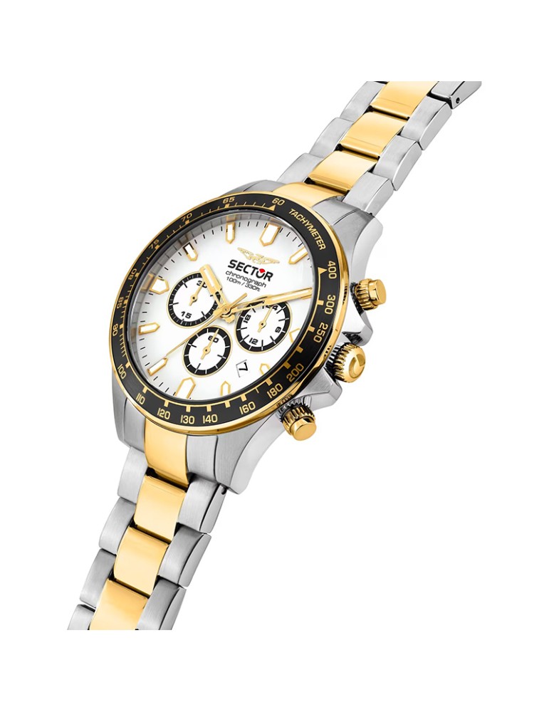 Sector Watch - Two-tone - 43mm - White - Black Details-R3273661053