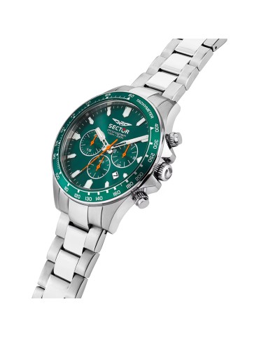 Sector Watch - 230 - Chronograph - Silver - 43mm - Green-R3273661055 2