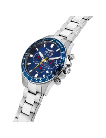 Sector Watch - 230 - Chronograph - Silver - 43mm - Blue - R3273661056 2