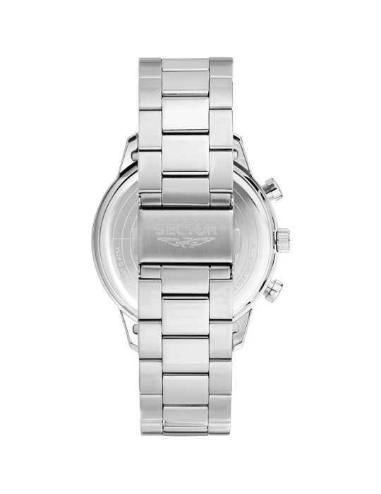 Orologio Sector - 270 - Cronografo - Silver - 45mm - Blu - R3273778011
