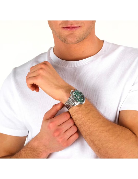 Sector Watch - 270 - Chronograph - Silver - 45mm - Green-R3273778012