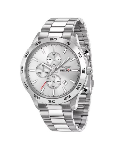 Orologio Sector - 270 - Cronografo - 45mm - Silver - R3273778013
