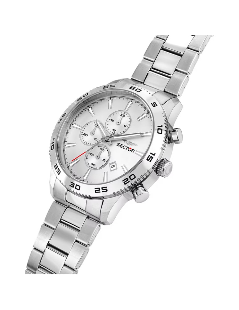 Sector Watch - 270 - Chronograph - 45mm - Silver - R3273778013