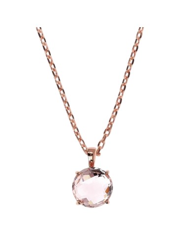 Bronzallure Necklace - Rose Gold - Champagne Light Point - WSBZ02310.RM