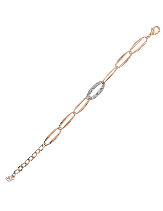 Bracciale Bronzallure - Maglie Marquise - Cubic Zirconia -WSBZ02373.WR