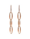 Bronzallure Earrings - Marquise Links - Cubic Zirconia -WSBZ02387.WR