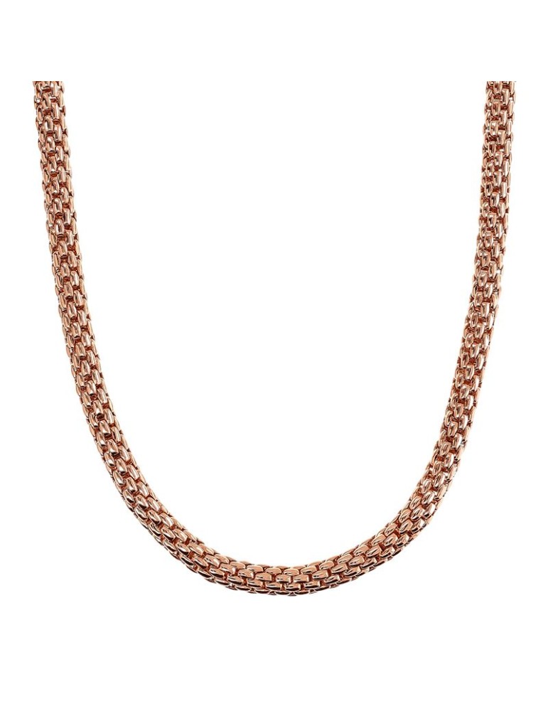 Collana Bronzallure - Rose Gold - Maxi Catena Popcorn - WSBZ02396.R
