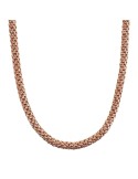 Collana Bronzallure - Rose Gold - Maxi Catena Popcorn - WSBZ02396.R