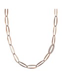Collana Bronzallure - a Catena -Rose Gold-Maglie Marquise-WSBZ02420.WR