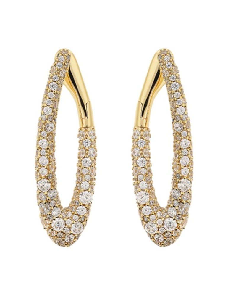 Orecchini Bronzallure - Gold - Ovali - Cubic Zirconia - WSBZ02478Y.WR