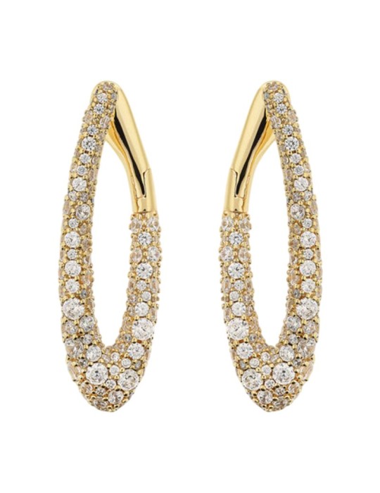 Orecchini Bronzallure - Gold - Ovali - Cubic Zirconia - WSBZ02478Y.WR