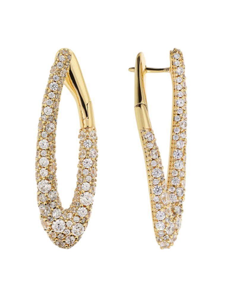 Orecchini Bronzallure - Gold - Ovali - Cubic Zirconia - WSBZ02478Y.WR