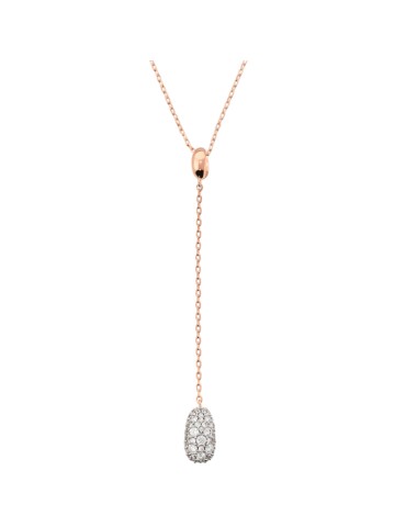 Collana Bronzallure - Rosè - Pendente - Cubic Zirconia - WSBZ02508.WR