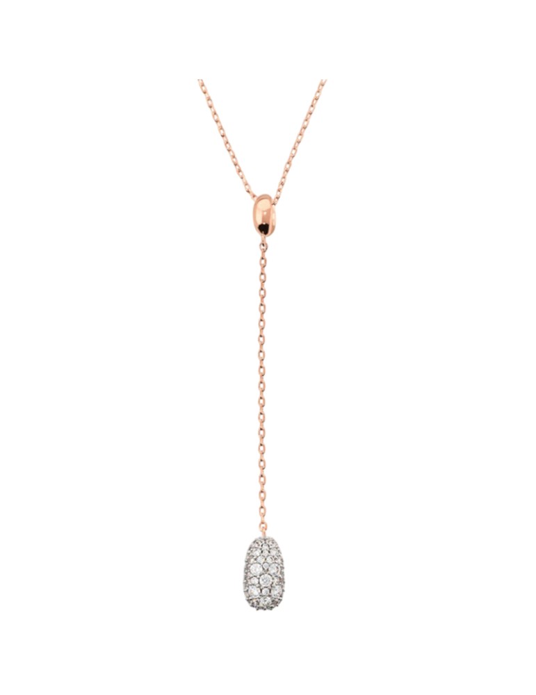 Collana Bronzallure - Rosè - Pendente - Cubic Zirconia - WSBZ02508.WR