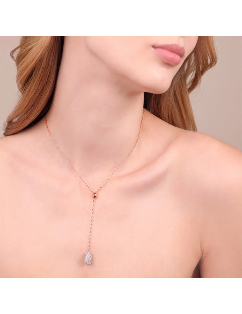 Collana Bronzallure - Rosè - Pendente - Cubic Zirconia - WSBZ02508.WR
