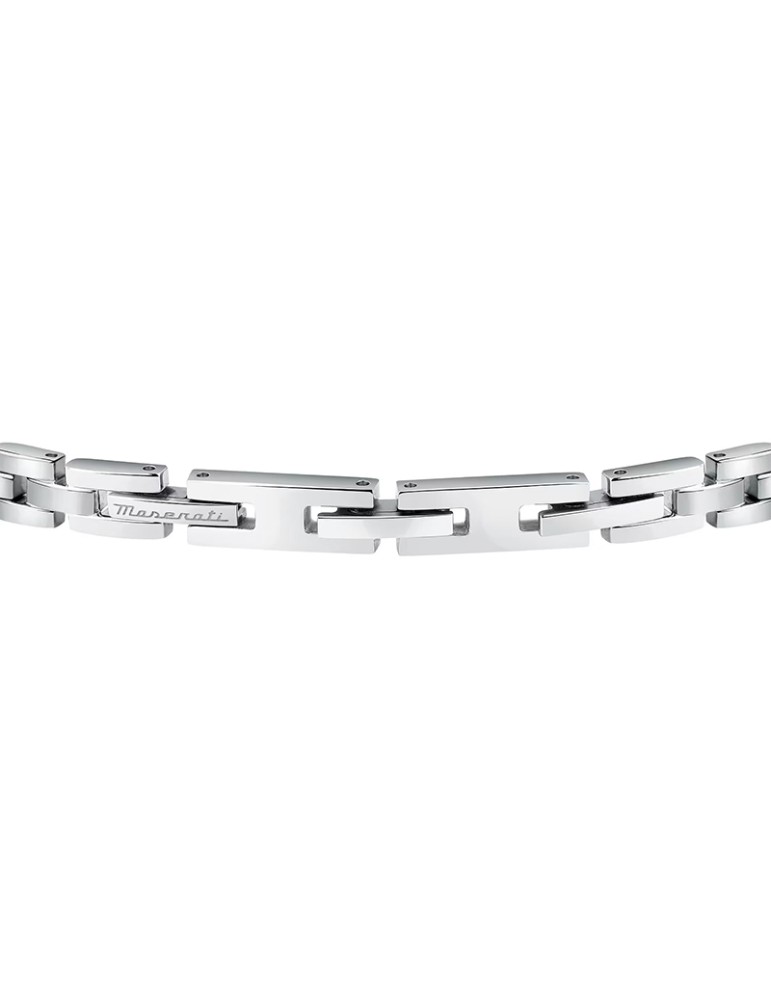 Bracciale Maserati - Iconic - Acciaio 316L -Tridente Dorato-JM324AVD55