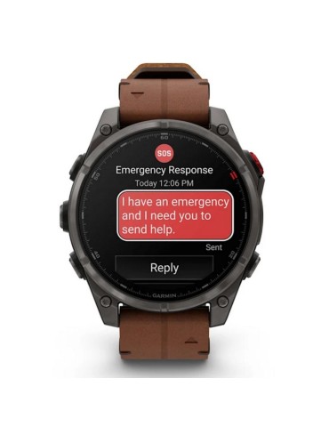 Orologio Smartwatch Garmin - Fēnix® 8 Pro - 47 mm, AMOLED con Doppio Cinturino - 0 2