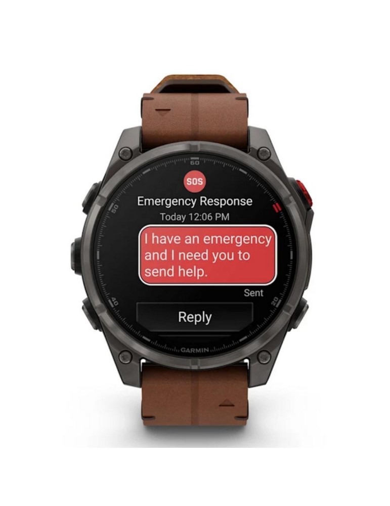 Garmin Fēnix® 8 Pro Smartwatch - 47mm, AMOLED with Dual Band - 0