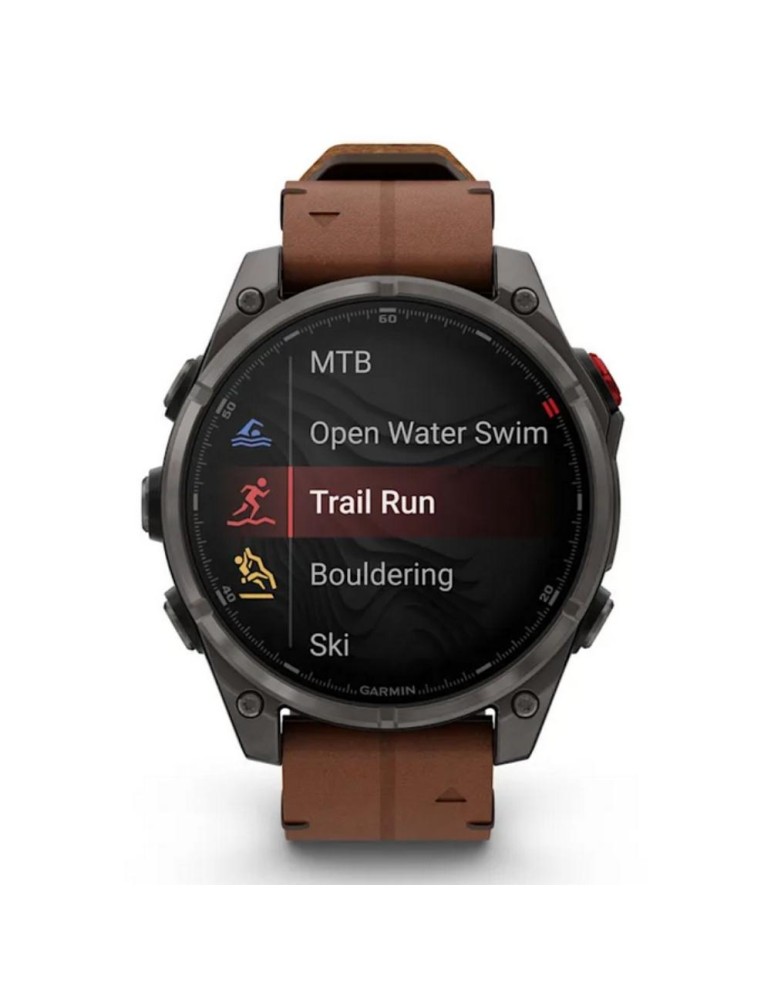 Orologio Smartwatch Garmin - Fēnix® 8 Pro - 47 mm, AMOLED con Doppio Cinturino - 0