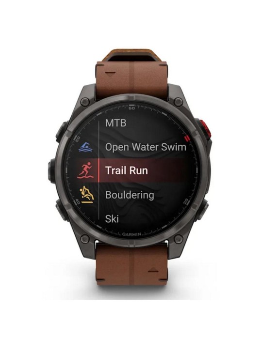 Orologio Smartwatch Garmin - Fēnix® 8 Pro - 47 mm, AMOLED con Doppio Cinturino - 0