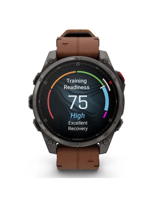 Orologio Smartwatch Garmin - Fēnix® 8 Pro - 47 mm, AMOLED con Doppio Cinturino - 0