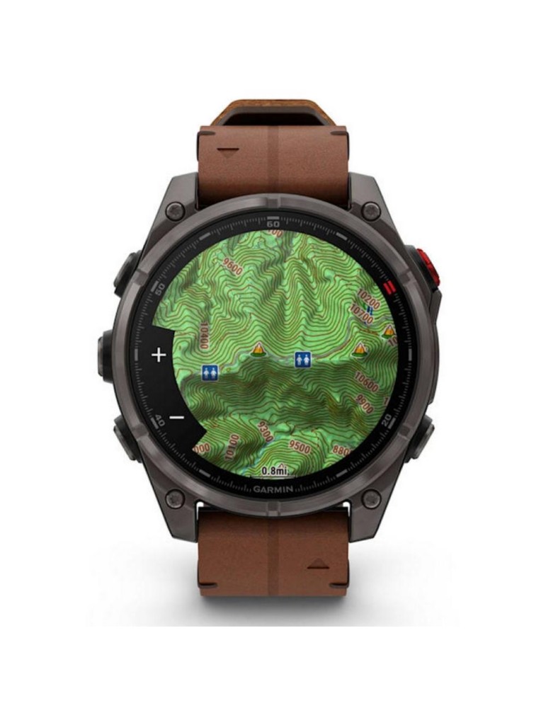 Orologio Smartwatch Garmin - Fēnix® 8 Pro - 47 mm, AMOLED con Doppio Cinturino - 0