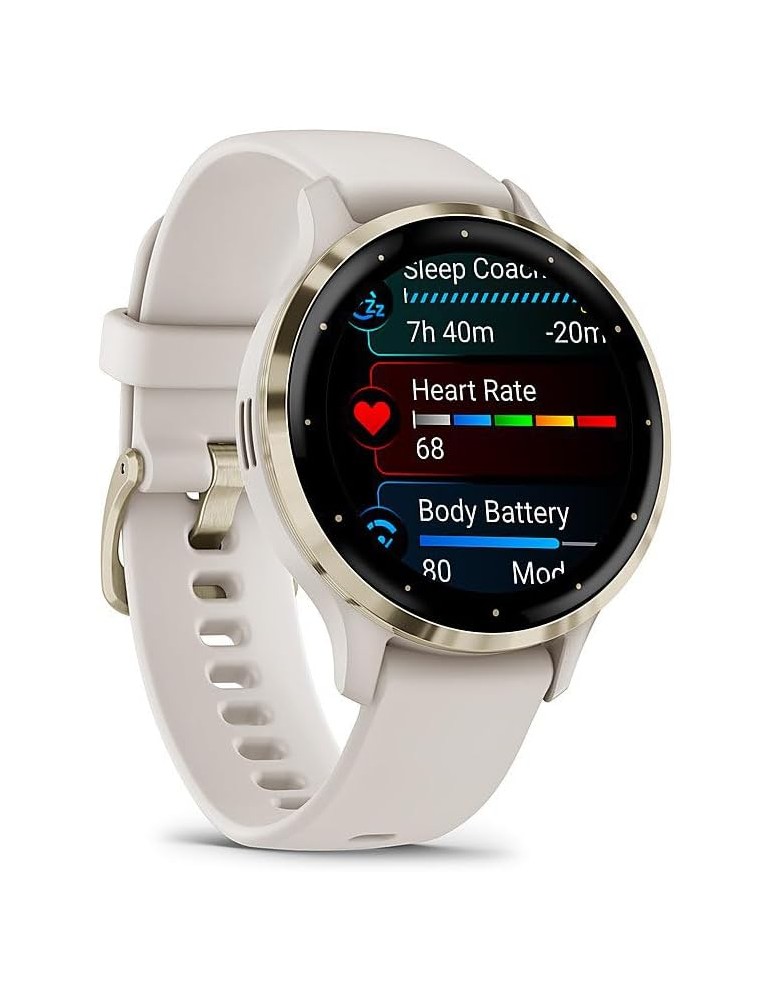 Garmin Venu® 3S ​​Smartwatch - 41mm - Ivory - 0