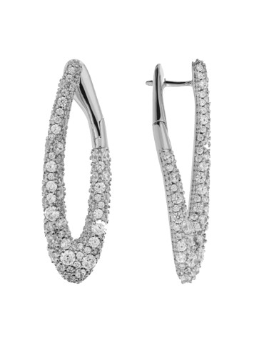 Orecchini Bronzallure - Ovali - Silver - Cubic Zirconia -WSBZ02570W.WR 2