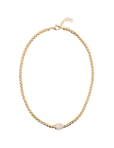 Collana Bronzallure-Gold-Maglie Squadrate-Cubic Zirconia-WSBZ02579Y.WR 2