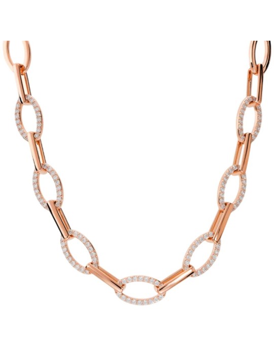 Collana Bronzallure - a Catena - Dorata - Cubic Zirconia -WSBZ02595.WR
