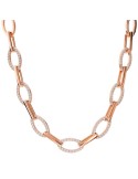 Collana Bronzallure - a Catena - Dorata - Cubic Zirconia -WSBZ02595.WR