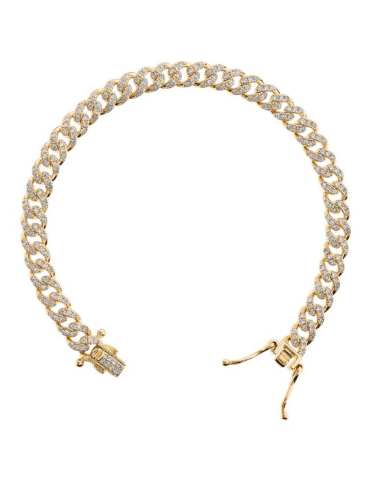 Bronzallure bracelet-Grumetta-Cubic Zirconia-Size S-WSBZ02607Y.WR-170