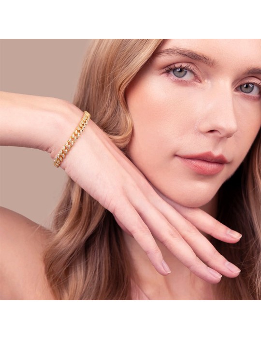 Bracciale Bronzallure-Grumetta-Cubic Zirconia-Misura S-WSBZ02607Y.WR-170