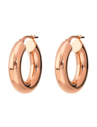 Orecchini Bronzallure - a Cerchio - Rose Gold-Ovali-Lucidi-WSBZ02646.R